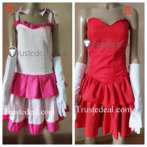 Commission Perfect Blue Mima Kirigoe Red Pink Dress Cosplay Costume