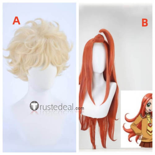 Sugar Sugar Rune Chocola Meilleure Vanilla Mieux Blonde Orange Red Styled Cosplay Wig