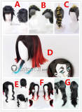 Kimetsu no Yaiba Demon Slayer Muzan Female Kokushibou Genya Shinazugawa Enmu Kaigaku Cosplay Wigs