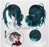 Genshin Impact Xiao Female Genderbend Short Long Green Blue Cosplay Wig