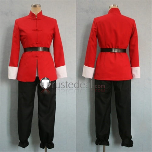 Ranma 1/2 Ranma Saotome Akane Tendo Blue Red Cosplay Costume