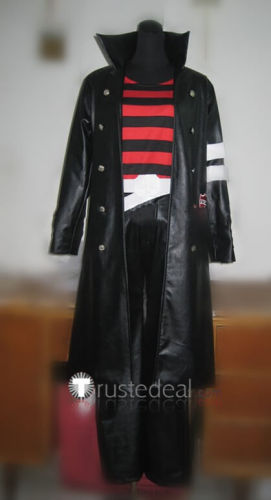 Katekyo Hitman Reborn Belphegor Lambo Cowhide Pattern Jacket Cosplay Costume