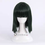 Hikaru no Go Akira Toya Black Green Cosplay Wig