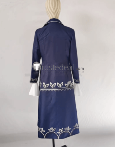 Library Of Ruina Angela Librarian Blue Cosplay Costume