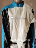 Gundam Seed Kira Yamato Pilot Suit Blue White Cosplay Costume