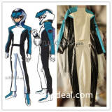 Gundam Seed Kira Yamato Pilot Suit Blue White Cosplay Costume