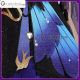 Genshin Impact Opulent Splendor Keqing New Skin Cosplay Costume