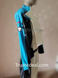 Gundam Seed Kira Yamato Pilot Suit Blue White Cosplay Costume