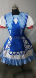 Mairimashita Iruma kun Clara Valac Iruma Suzuki Female Idol Blue Green Cosplay Costume