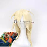 Street Fighter 5 SFV Zeku Ryu Black Blonde Styled Cosplay Wig