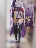 Genshin Impact Baal Raiden Ei Shogun Beelzebul Cosplay Costume 3