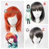 Mahouka Koukou no Rettousei Watanabe Mari Chiba Erika Shibata Mizuki Ichijou Grey Cosplay Wig
