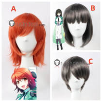 Mahouka Koukou no Rettousei Watanabe Mari Chiba Erika Shibata Mizuki Ichijou Grey Cosplay Wig