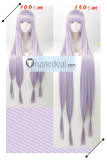 Maoujou de Oyasumi Sleepy Princess in the Demon Castle Princess Syalis Purplish Grey Cosplay Wigs