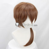 Rurouni Kenshin Himura Kenshin Brown Orange Styled Cosplay Wig