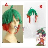 YuGiOh Yuya Sakaki Green Red Cosplay Wig