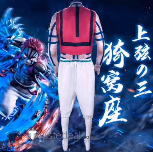 Kimetsu no Yaiba Demon Slayer Akaza Cosplay Costume