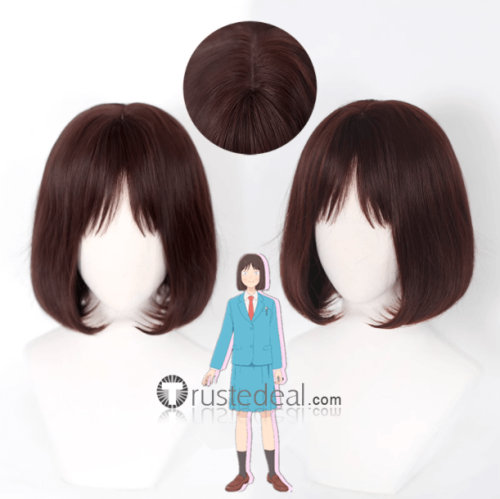 Skip and Loafer Sousuke Shima Mitsumi Iwakura Brown Blonde Cosplay Wig