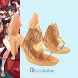 Honkai Star Rail Kafka Tingyun Cosplay Shoes Boots Heels