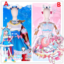 Hirogaru Sky! Pretty Cure Cure Sky Sora Harewataru Nijigaoka Mashiro Cure Prism Cosplay Costumes