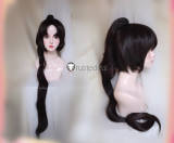 Onmyoji Yoto Hime Brown Purple Ponytail Cosplay Wigs