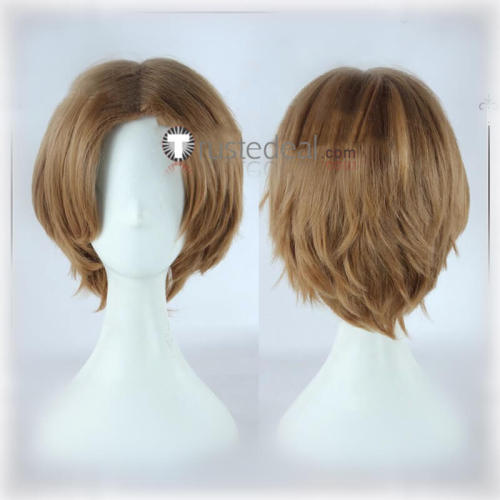 Overwatch Cole Cassidy McCree Brown Styled Cosplay Wig