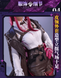 1/3 Delusion Honkai Star Rail Kafka Cosplay Costume