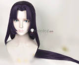 Onmyoji Yoto Hime Brown Purple Ponytail Cosplay Wigs