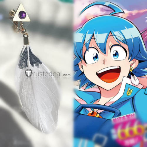 Mairimashita Iruma kun Shax Lied Iruma Andro M. Jazz Earring Rings Cosplay Props Accessories