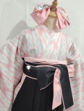 Final Fantasy XIV FF14 FFXIV Far Eastern Schoolgirl Uniform Taisho Roman Kimono Cosplay Costumes