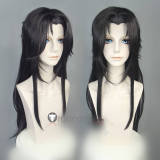 The Scum Villain's Self-Saving System Thai Version Luo Binghe Black Styled Cosplay Wigs