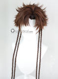 Code Kite Ashes of the Kingdom Sun Ce Brown Styled Cosplay Wigs