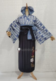 Final Fantasy XIV FF14 FFXIV Far Eastern Schoolgirl Uniform Taisho Roman Kimono Cosplay Costumes