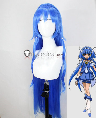 HeartCatch PreCure Cure Beauty Blue Cosplay Costume