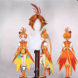 Hirogaru Sky! Pretty Cure Cure Sky Sora Harewataru Cure Wing Cure Prism Styled Cosplay Wig