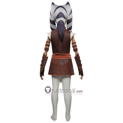 Star Wars Tales of the Jedi  Ahsoka Tano Child Kids Cosplay Costume