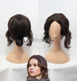 Star Wars Old Luke Skywalker Obi Wan Kenobi Jyn Erso Grey Brown Styled Cosplay Wig