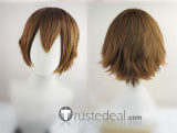 Fate/Extra the Main Protagonist Hakuno Kishinami Brown Cosplay Wig
