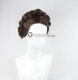 Star Wars Princess Leia Organa Padme Amidala Brown Styled Cosplay Wigs