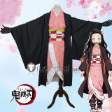 Kimetsu no Yaiba Demon Slayer Nezuko Kamado Cosplay Costume