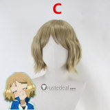 Pokemon XY Serena Team Rocket Jessie Pink Blonde Styled Cosplay Wig