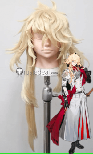 Touken Ranbu Ichimonji Norimune Blonde Styled Cosplay Wig