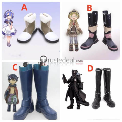 Made in Abyss Riko Bondrewd Marulk Maruruk Reg Cosplay Boots Shoes