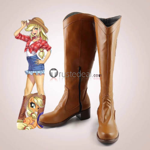 My Little Pony Friendship is Magic Rainbow Dash Fluttershy Applejack Sunset Shimmer Cosplay Boots Shoes