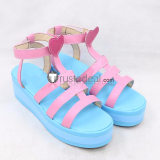 My Little Pony Equestria Girls Twilight Sparkle DJ Pon-3 Pinkie Pie Pink Purple Cosplay Boots Shoes
