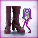 My Little Pony Equestria Girls Sonata Dusk Rainbow Dash Aria Blaze Adagio Dazzle Rock Cosplay Boots Shoes