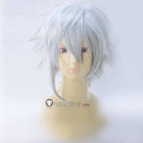 Fate Grand Order FGO Crypters Kadoc Zemlupus Silver Grey Cosplay Wig