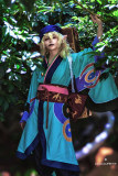 Mononoke Medicine Seller Kusuriuri Kimono Cosplay Costume