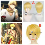 Fate Zero Gilgamesh Blonde Cosplay Wig