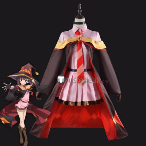 Konosuba An Explosion on this Wonderful World Megumin Magic Witch Cosplay Costume